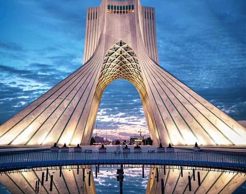 Azadi tower, Tehran attraction, Travel to Iran, Iran tour, Iran travel agency,