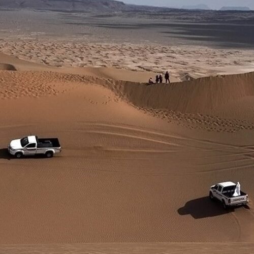 Matin Abad desert, Travel to Iran