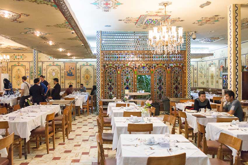 shahrzad restaurant in Isfahan