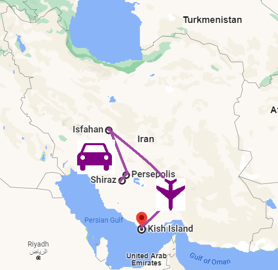 honeymoon tour in Iran