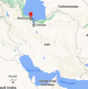 ramsar tour, Iran green tour